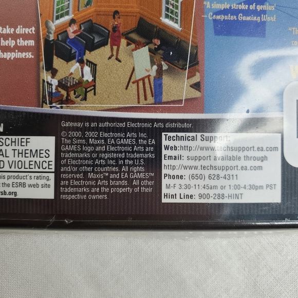 ๐ The Sims 1 Original PC Game 2000 2002 EA People Simulator Sealed - Picture 7 of 7